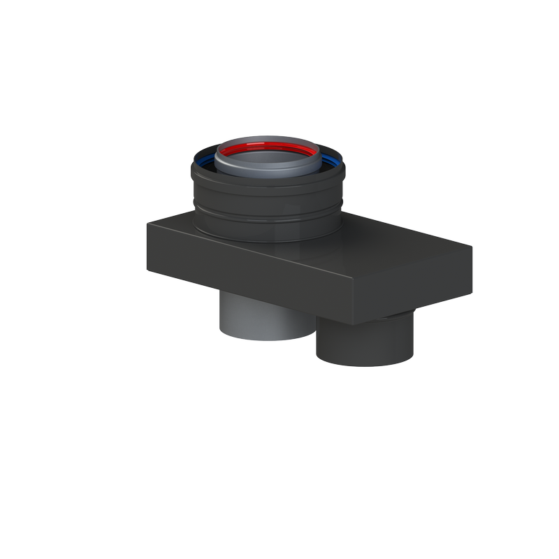 CoxCentric Alu Alu Adapter Twin pipe Concentric 100 100 100 150 coxcentric-alu-alu-adapter-twin-pipe-concentric-100-100-100-150